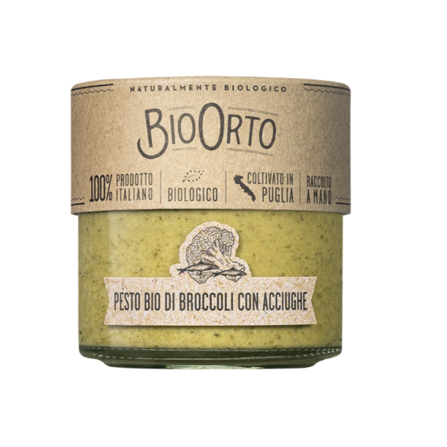 Pesto de brocoli et anchois - BioOrto 180g