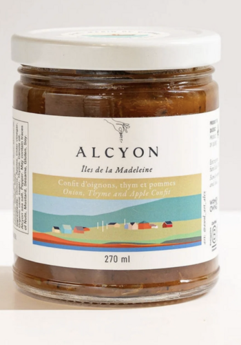 Confit d'oignons, thym et pommes  - Alcyon 270ml 