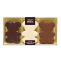 Chocolate-covered marshmallow bears - Le Comptoir de Mathilde 90g