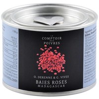 Baies roses entières de Madagascar Le Comptoir des Poivres 40g