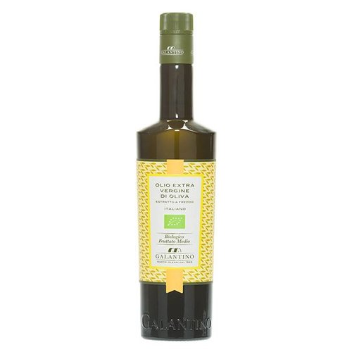 Huile d'olive extra vierge Biologique des Pouilles, Italy - Galantino 500 ml 