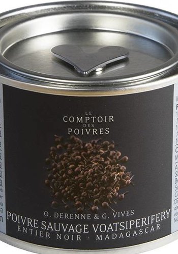 Wild black Voatsiperifery peppercorns - Madagascar 80g 