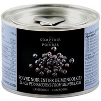 Poivre noir entier de Mondolkiri - Cambodge 80g