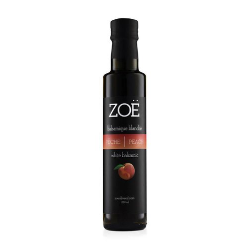 Vinaigre balsamique ZOË  infusé  à la pêche 250 ml 