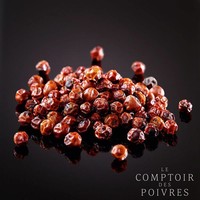 Red Kampot PGI peppercorns from Cambodia