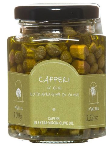 Câpres à l'huile d'olive - La Nicchia 100g 