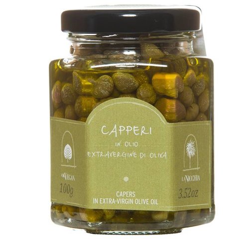 La Nicchia Caper in Extra-Virgin Olive Oil - 100g 