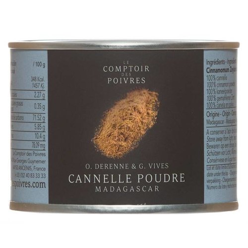 Cannelle en poudre Madagascar Le Comptoir des Poivres 60g 