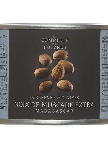 Le Comptoir des Poivres Extra Nutmeg Madagascar 70g 