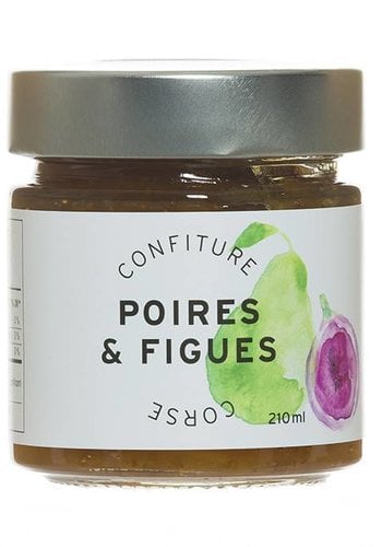 Confiture Poires & Figues Corse - 210 ml 