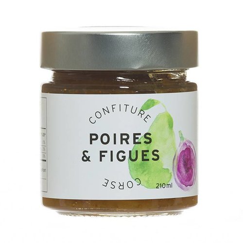 Confiture Poires & Figues Corse - 210 ml 