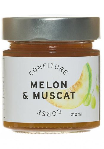 Confiture Melon & Muscat - Confiture Corse 210 ml 