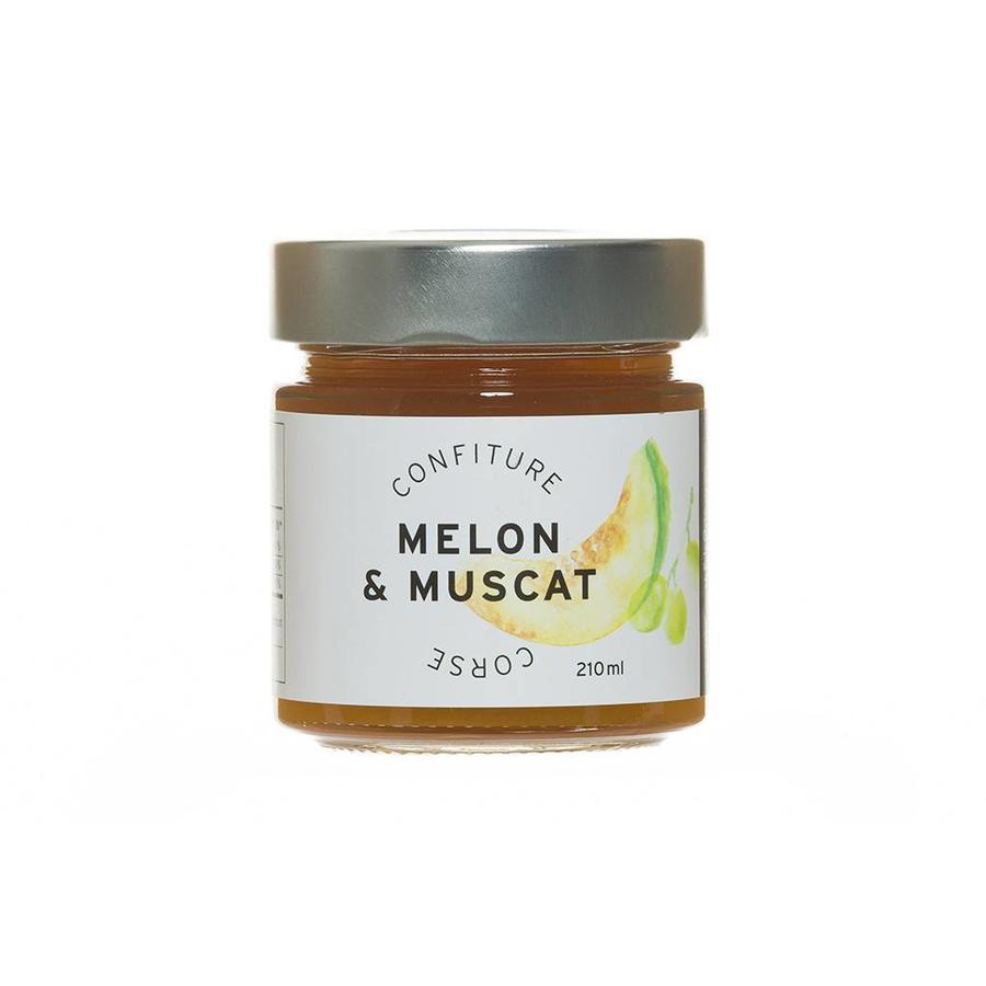 Confiture Melon & Muscat - Confiture Corse 210 ml
