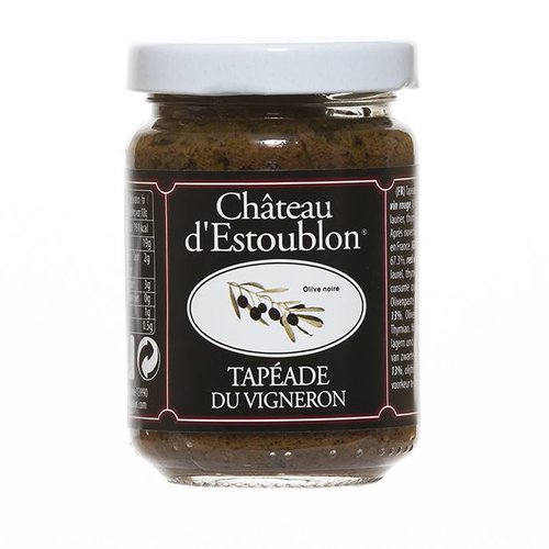 ESTOUBLON BLACK OLIVES TAPENADE 130G 