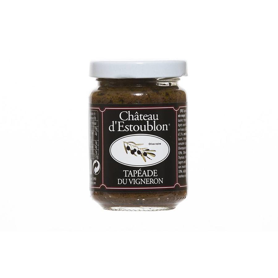 Tapenade ESTOUBLON NOIRE DU VIGNERON 130G