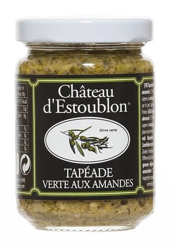 Tapenade ESTOUBLON VERTE AUX AMANDES 130G 