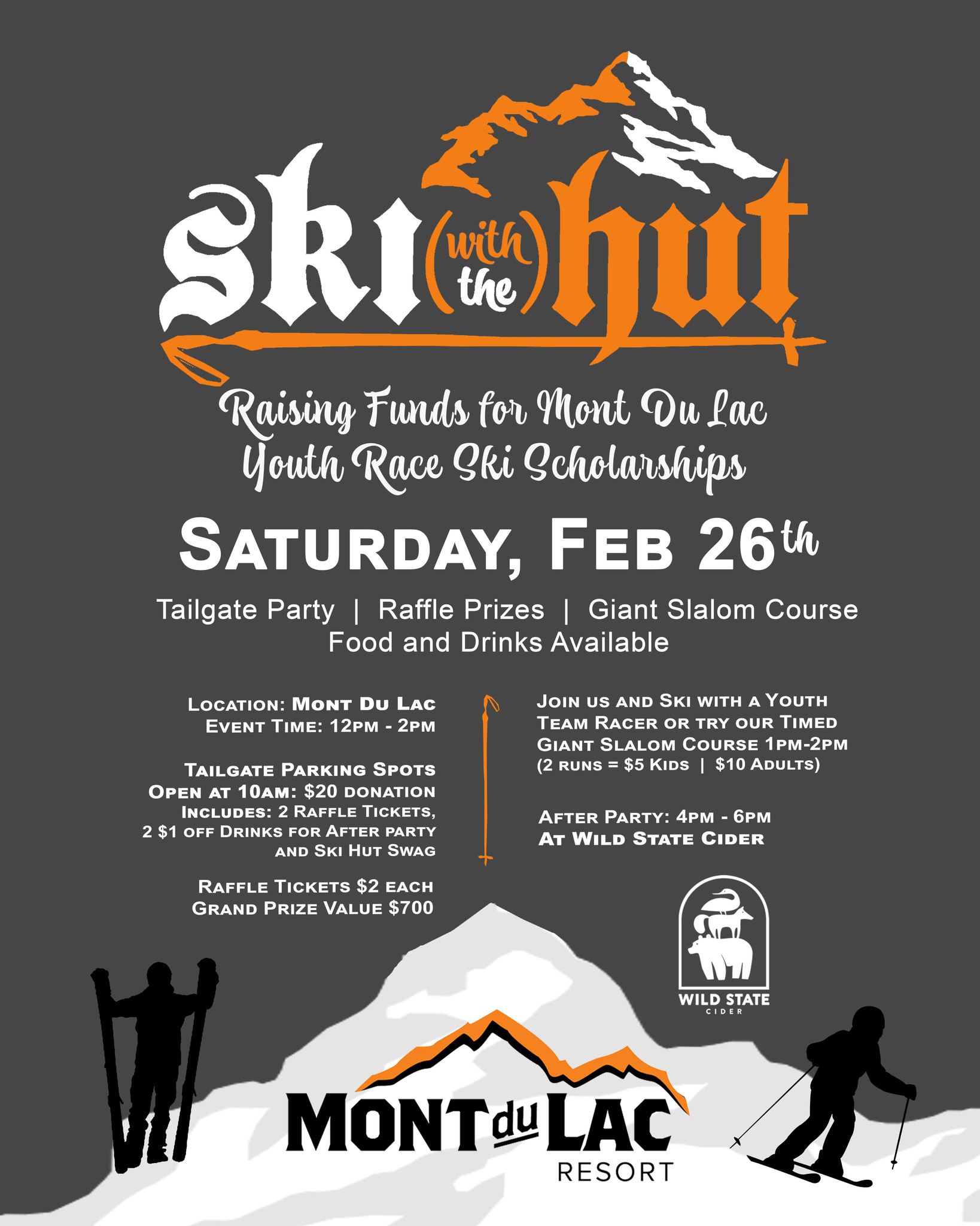Ski w/ the Hut