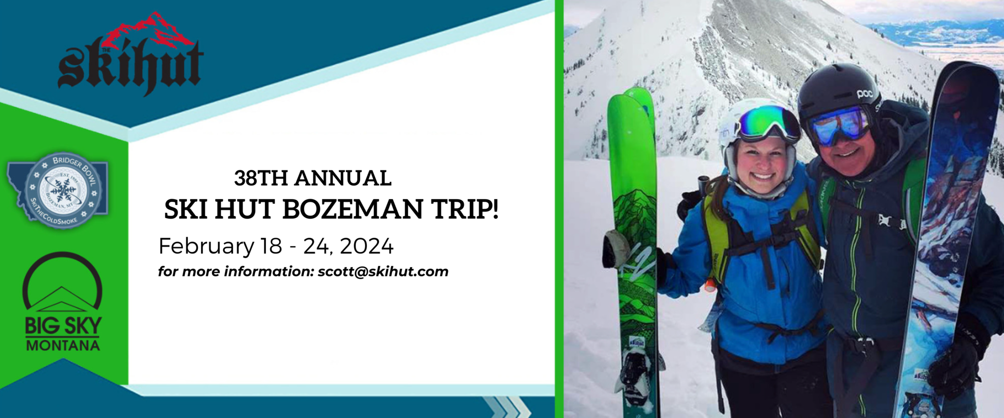 38th Annual Ski Hut Bozeman Trip Ski Hut