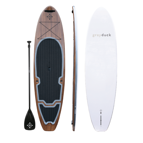 Grey Duck 11'4" Coast Dark Wood w/ Paddle