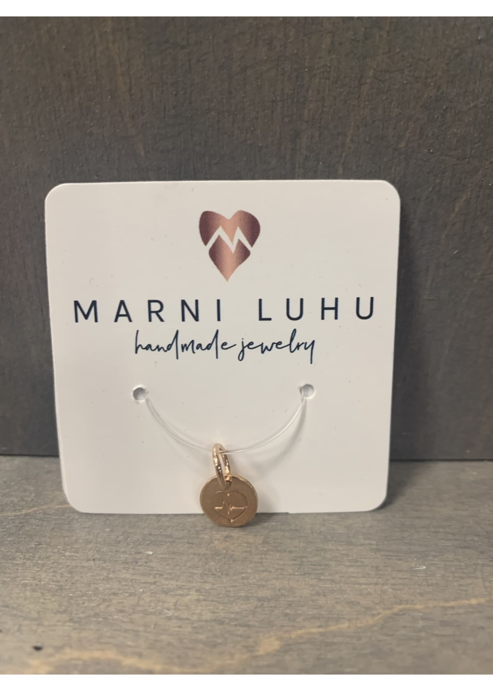Marni Luhu Designs Mini Icon Charm Rose Gold
