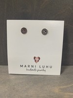 Marni Luhu Designs ML Mini Icon Ear Studs Silver