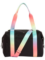 HeartSoul HS Madison Duffel Bag  Black/ Rainbow
