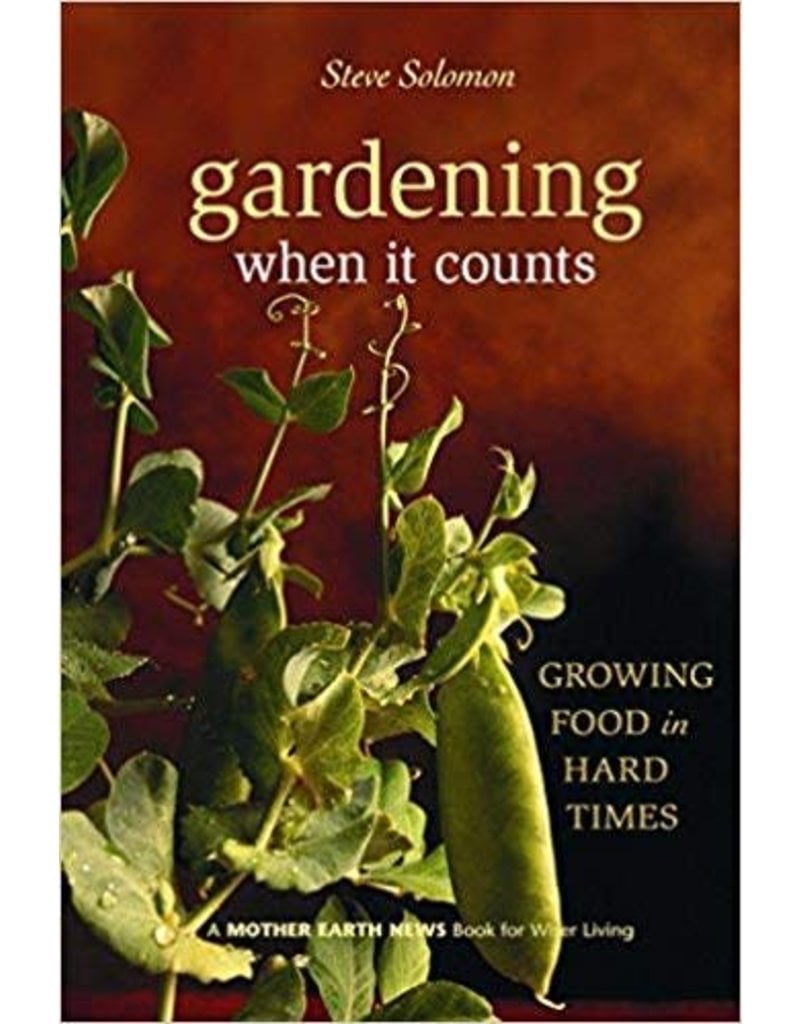 Gardening When It Counts