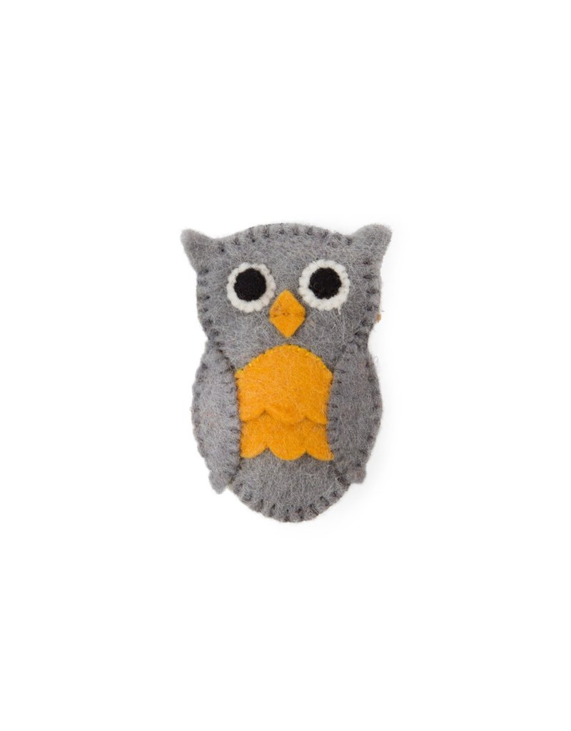owl finger puppet