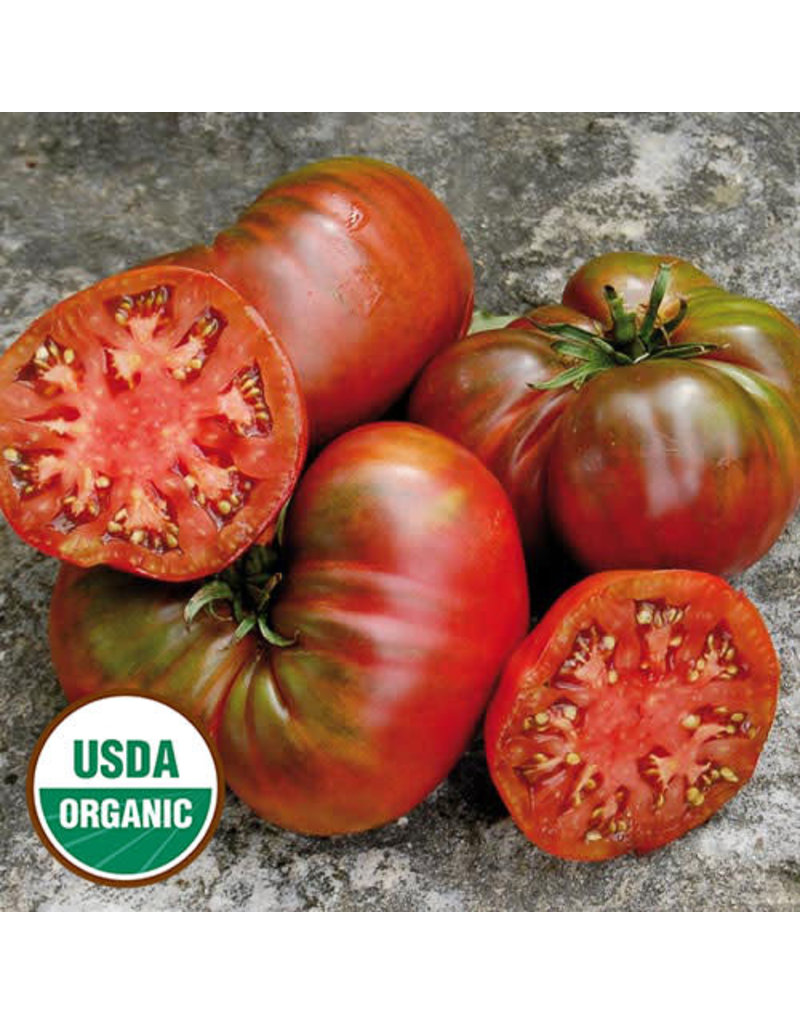 Seed Saver's Exchange Tomato, Black Sea Man