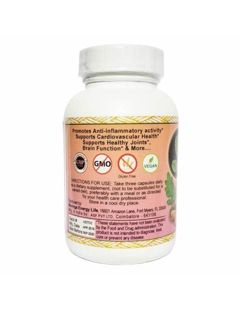 Moringa energy  life Moringa Curcumin-Max Capsules