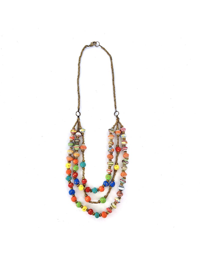 Necklace - Multistrand Colore