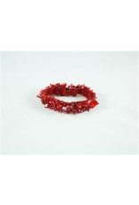 Bracelet - Caterpillar Magnetic Red