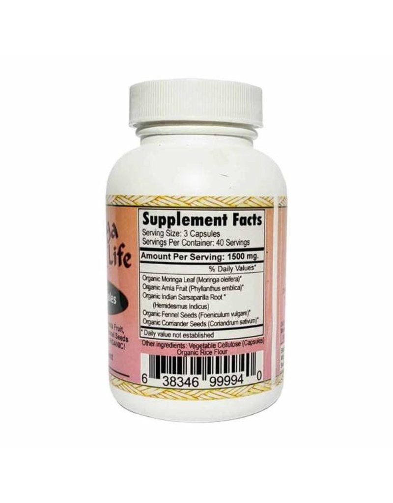 Moringa energy  life Moringa Capsules - Extra Strength 120 ct