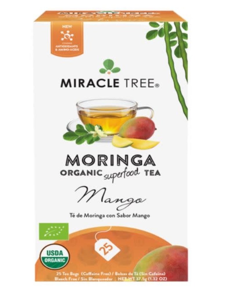 miracle tree Moringa Tea -  Organic Mango