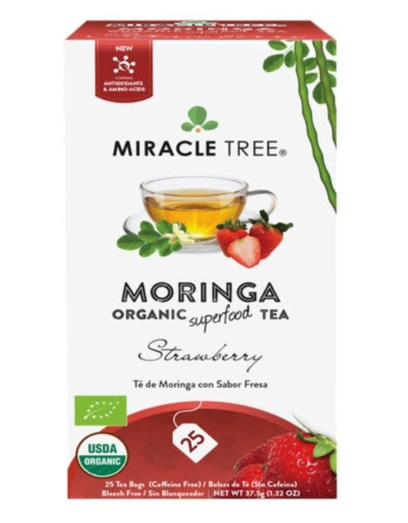 Moringa Tea - Organic Strawberry