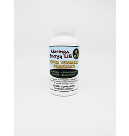 Moringa energy  life Super Turmeric Curcumin Moringa Capsules, 120 count Organic