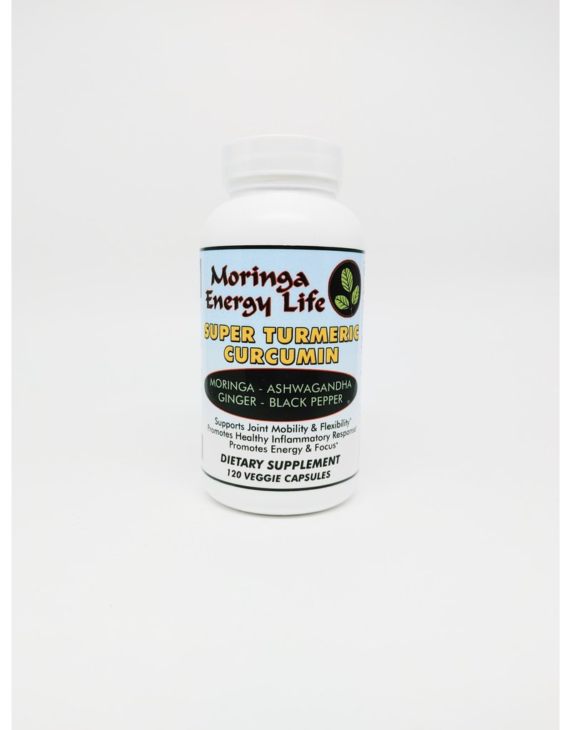 Moringa energy  life Super Turmeric Curcumin Moringa Capsules, 120 count Organic