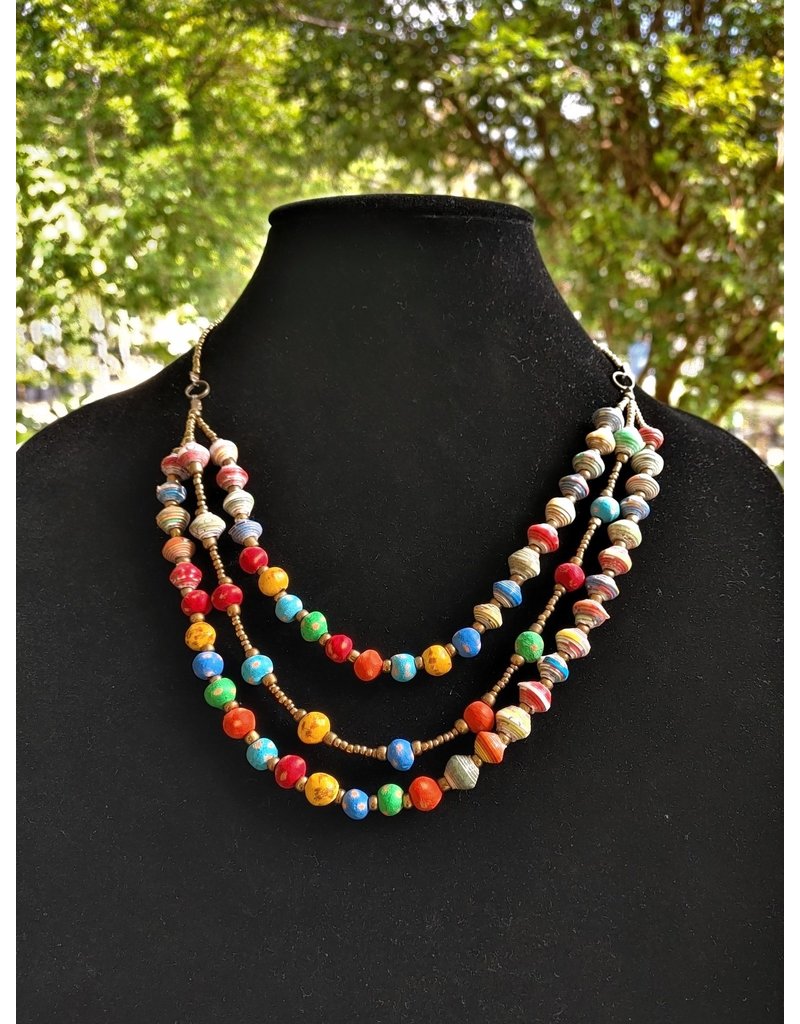 Necklace - Multistrand Colore
