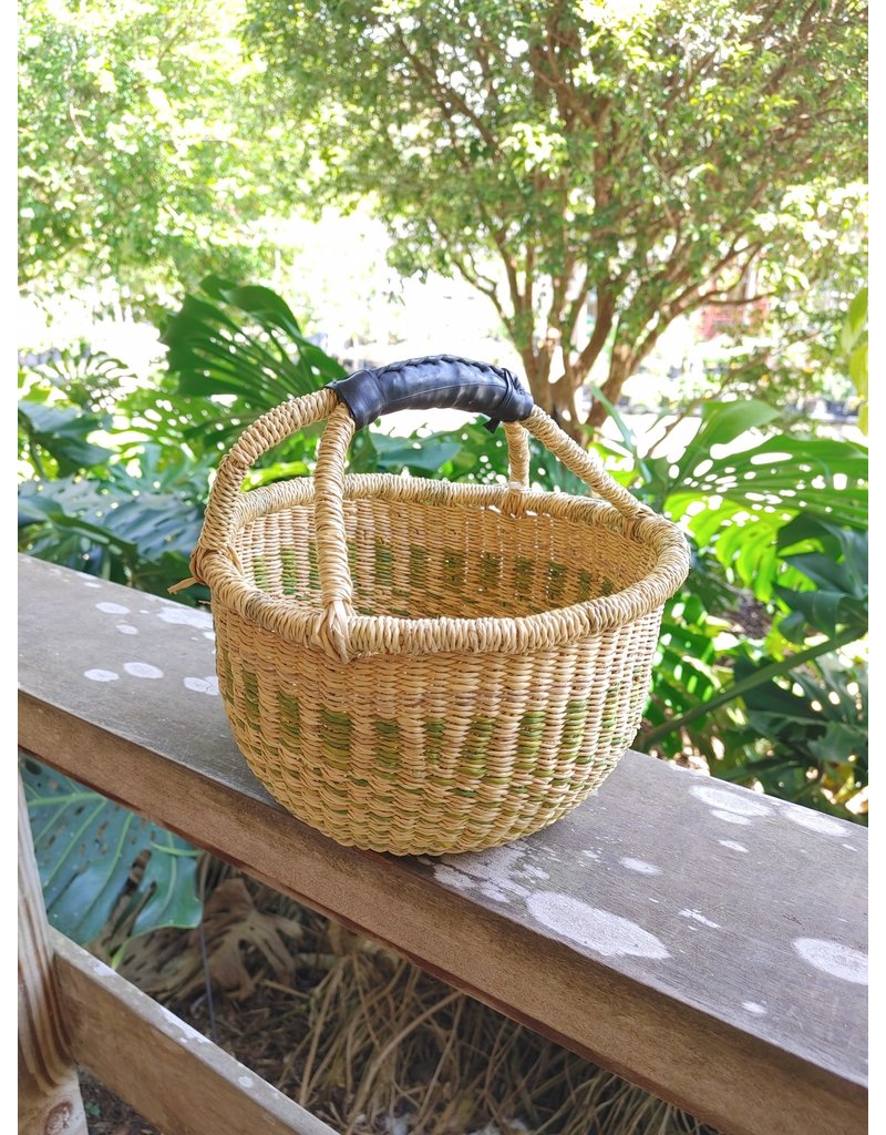 Mini Basket - With Leather