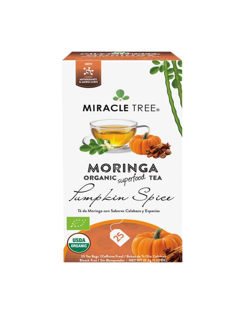 miracle tree Moringa Tea -  Organic Pumpkin Spice