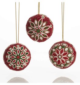 Ornament - Quilled Christmas Ball