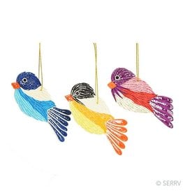 Ornament - Quilled Bird