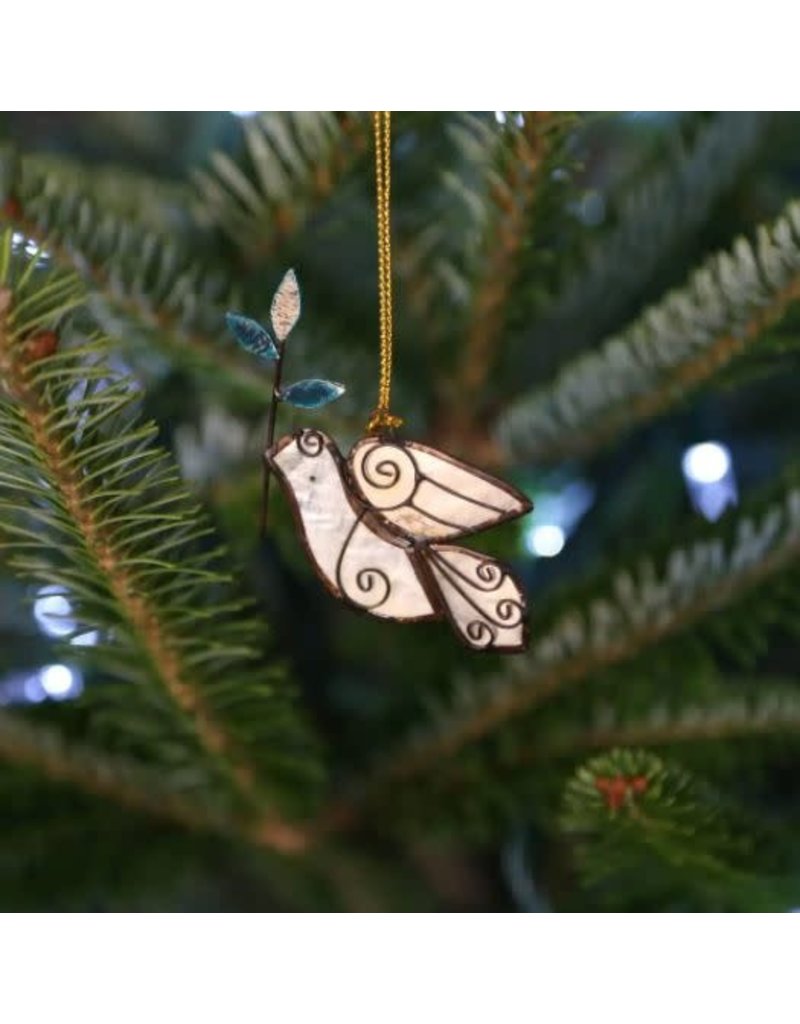 Ornament - Olive Branch Dove