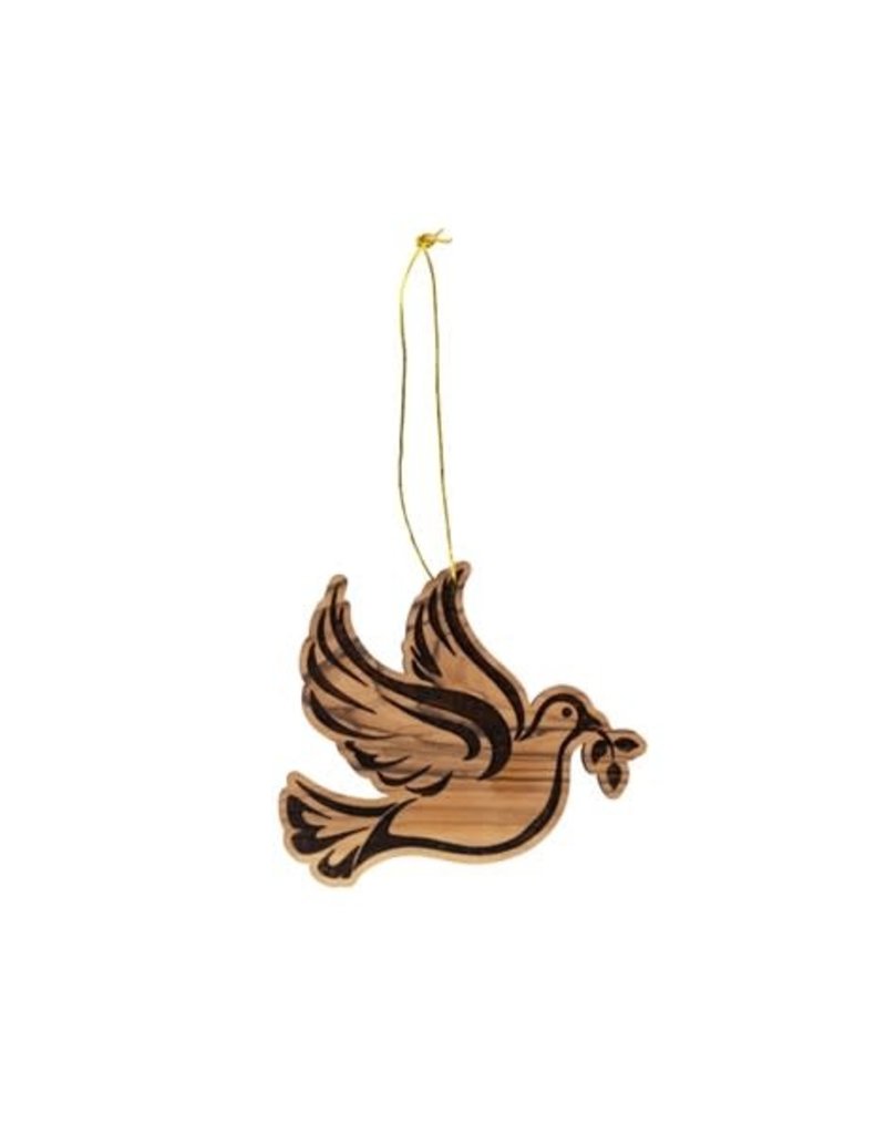 Ornament - Olive Wood Dove