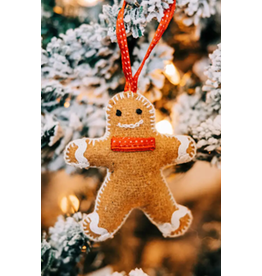 Ornament - Felt Gingerbread Man