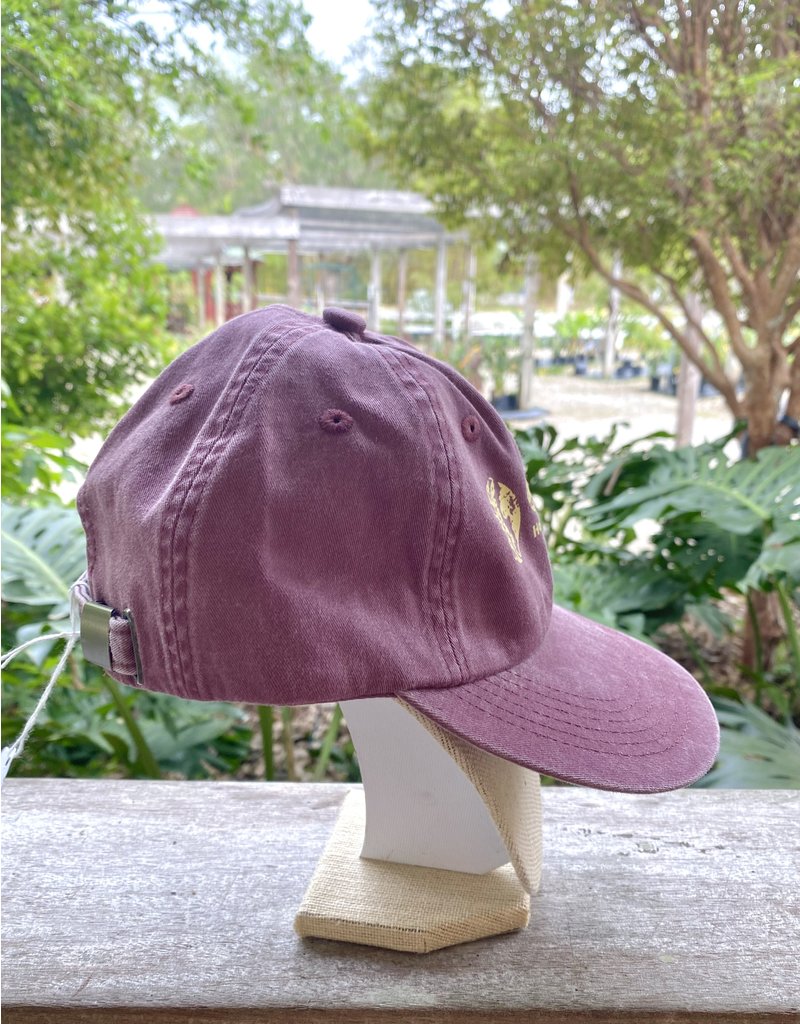 PortAuthority Garment Washed Cap - Screen Printed  Distressed, Burgundy
