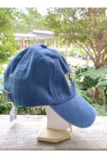 PortAuthority Garment Washed Cap - Screen Printed Distressed, Blue