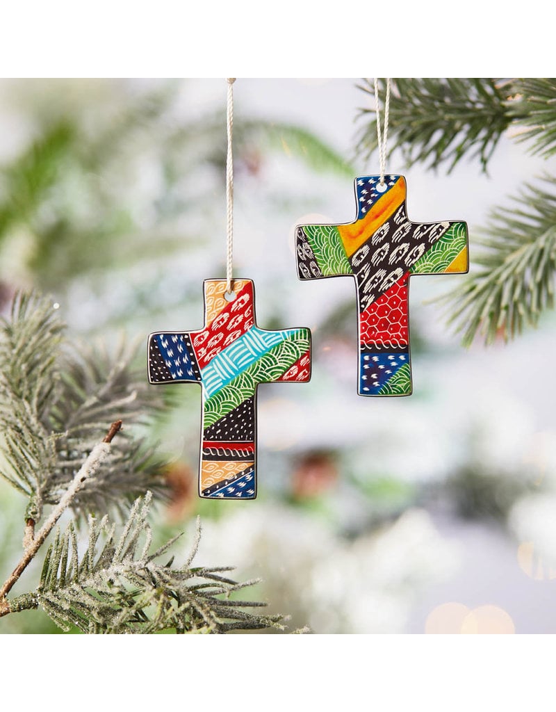 Ornament - Soapstone Cross