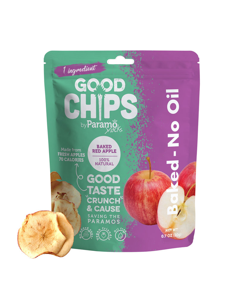 GOOD CHIPS - Baked Red Apple Chips, 1.4 oz