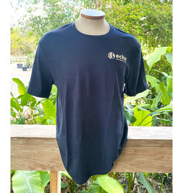 ECHO T-shirt - Men's Crew Neck - Navy, Small